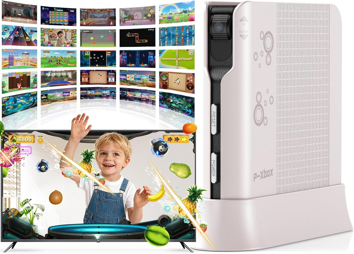 ARモーションゲーム機、子どもや家族で楽しめるテレビゲーム、プラグアンドプレイ対応