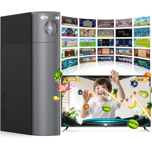 AR Motion Gaming Console for Kids & Families - Plug & Play Video Game System for Indoor Physical Play & Interactive Family Fun. Great for Gifts, Game Nights, Parties, Playtime and Playdates